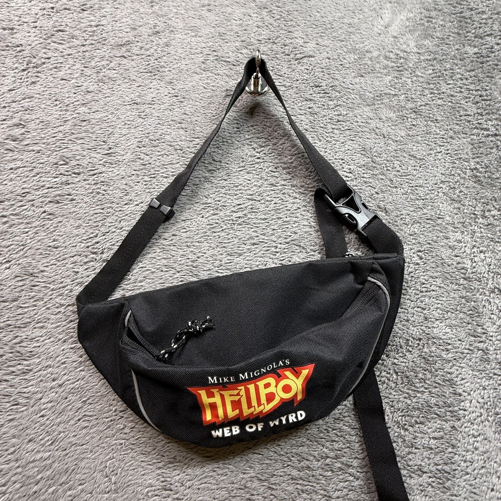 Mike Mignola Hellbody Web of Wyrd Fanny Pack Waist Bag Comic Merch Black NWOT